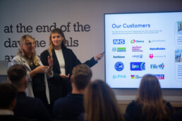 CyberLab People Presenting 3