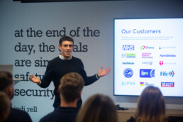 CyberLab People Presenting 4