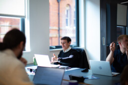 CyberLab People Working