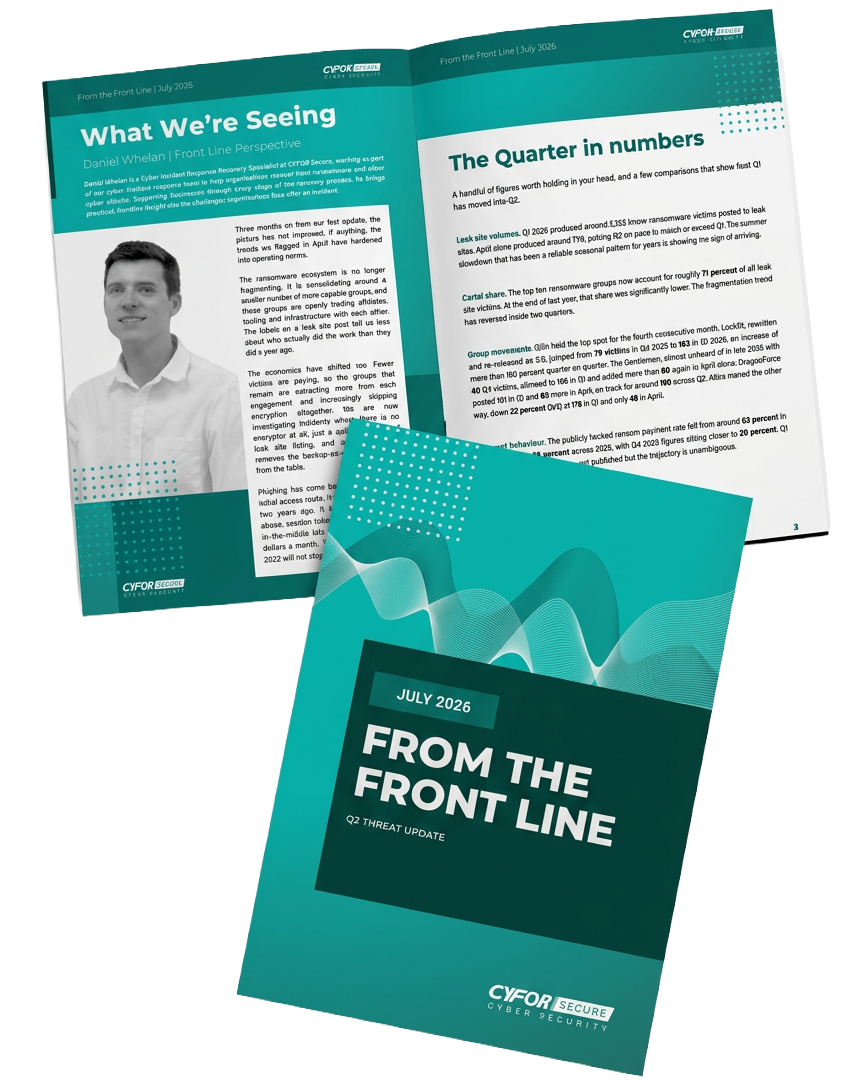 CYFOR Secure Q2 2026 Threats Booklet